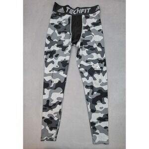 Adidas Techfit Camouflage Training Tights M Black Multi Compression610 Stretch
